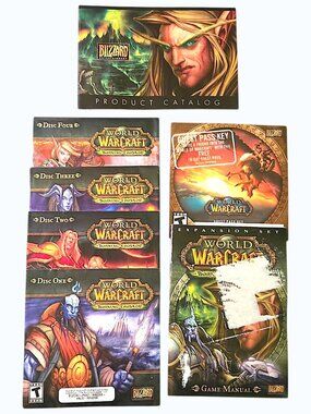 World of Warcraft The Burning Crusade PC Game 2007 Complete Expansion Set No Box